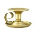 ikxaikno Gold Iron Candle Holder - Elegant and Sturdy Decorative Candle Stand for Home Décor, Weddings, and Events